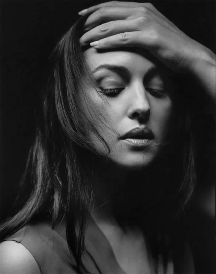 Monica Bellucci - Timeless Portraits of Celebrities by Katy Barry