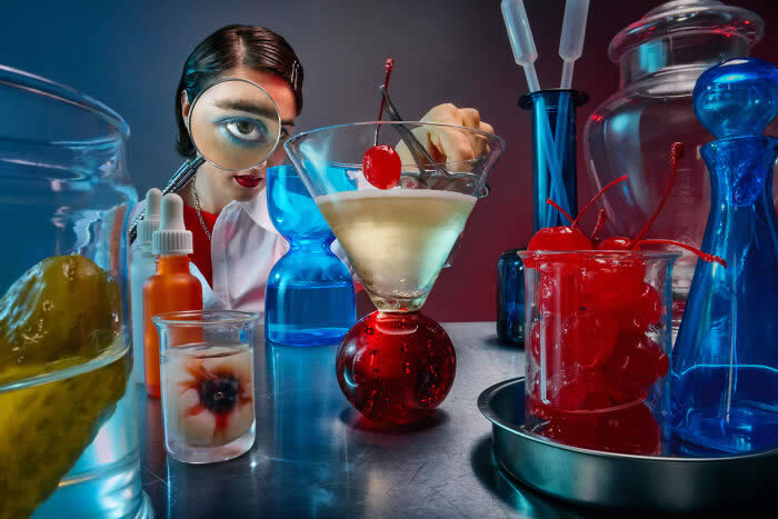 World Of Drinks: Frankenstein's Cocktail By Chloe Hardwick - 2026 Food Photography Awards