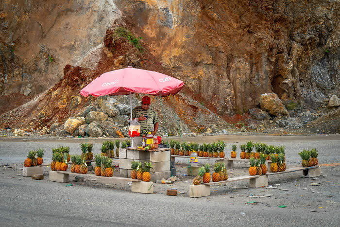 Unearthed&reg; Food For Sale: Ananas On The Road By Valentina Bollea - 2026 Food Photography Awards