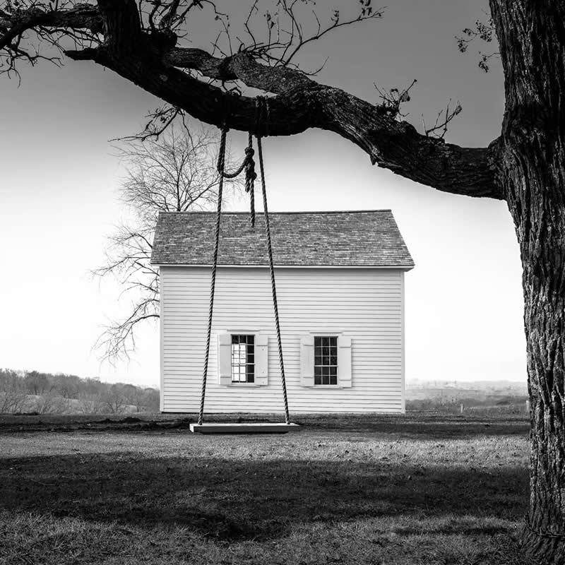 Finalist: "Swing of Time" by Michael Knapstein - Life Frame Black and White Photo Contest Winners
