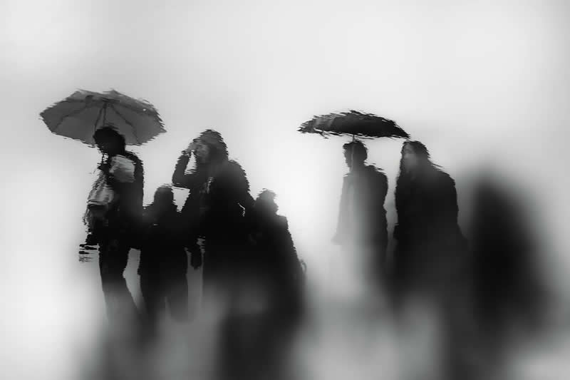 Finalist: " All the Fading Words" by Asako Naruto - Life Frame Black and White Photo Contest Winners