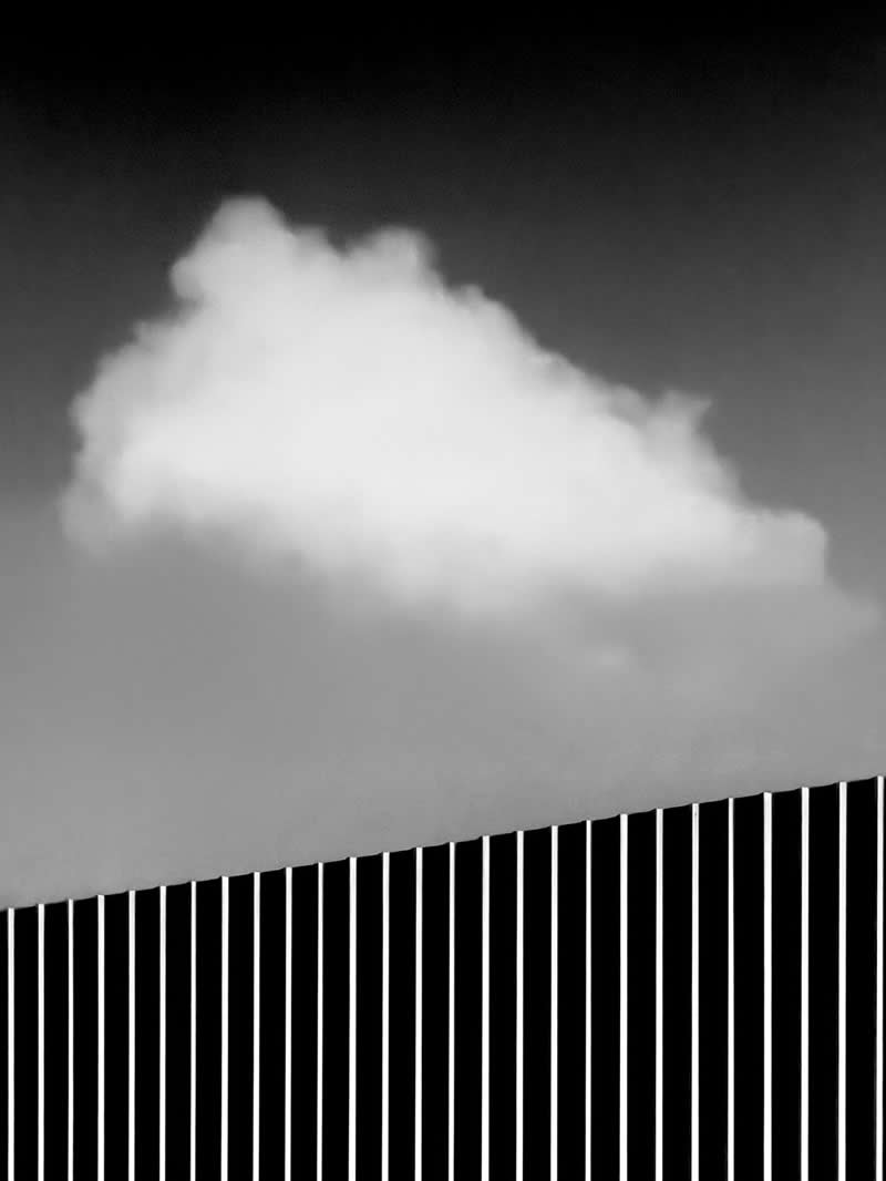 Cloud & Architecture by Eason Mraz - Mobile Photography Awards Black and White Winners