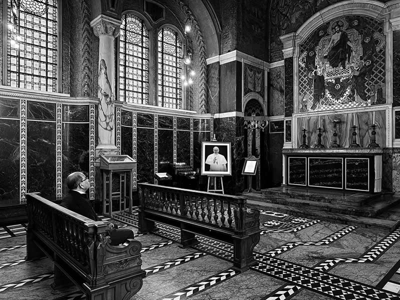 Sanctuary of Solitude by Juncheng Shen - Mobile Photography Awards Black and White Winners