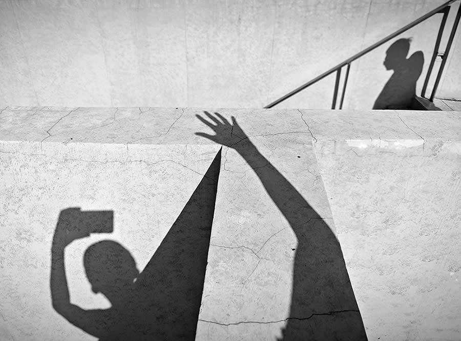 Mobile Photography Awards Street Winners - Game of Shadow by Yajun Hu