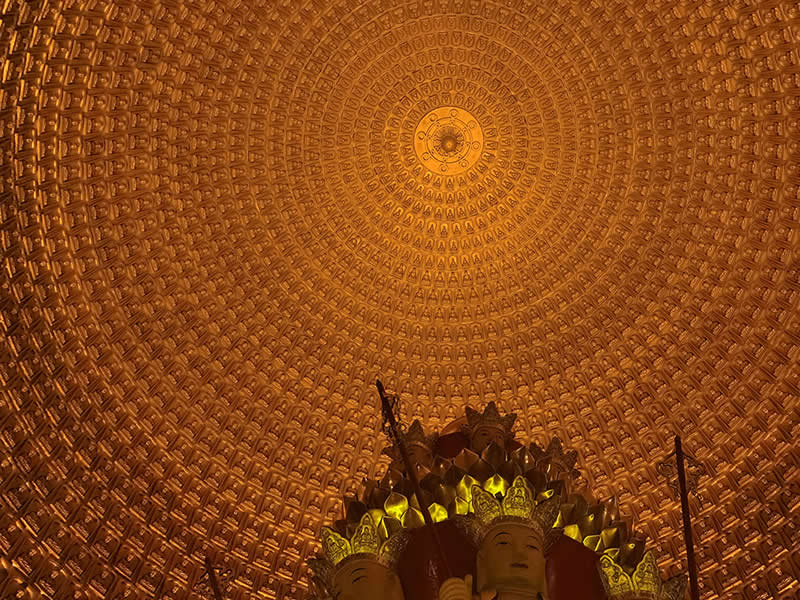 Dome of a Thousand Buddhas by Jie Wang - Mobile Photography Awards Travel Winners