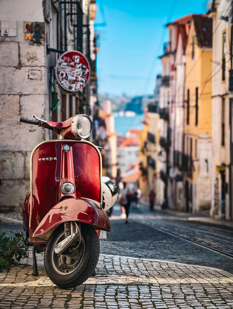 Vespa by William Shum - Mobile Photography Awards Travel Winners