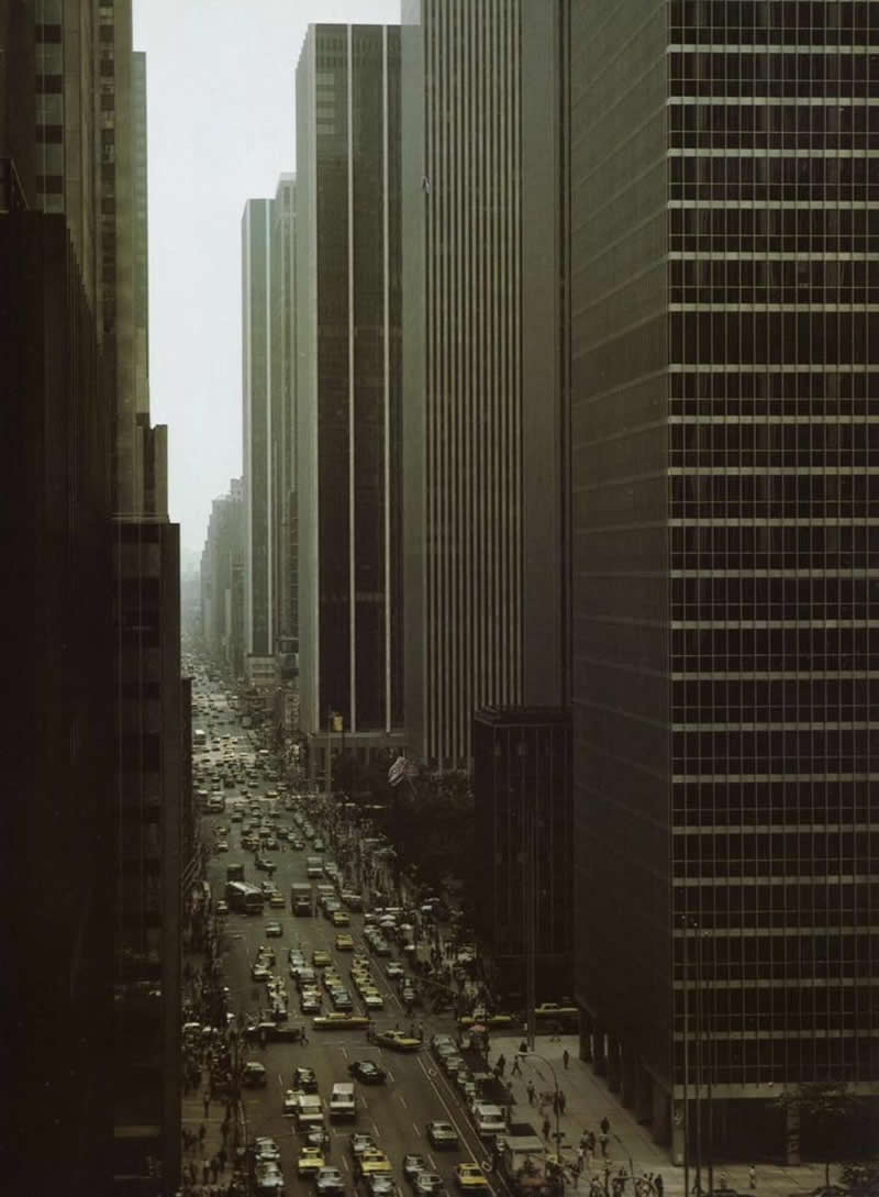 A surreal view from New York City, 1982.