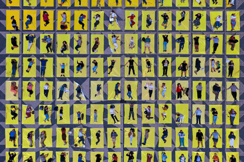 "Yellow Stories from Lisbon" by Artur Carvalho  - SkyPixel Aerial Photography Contest Winners