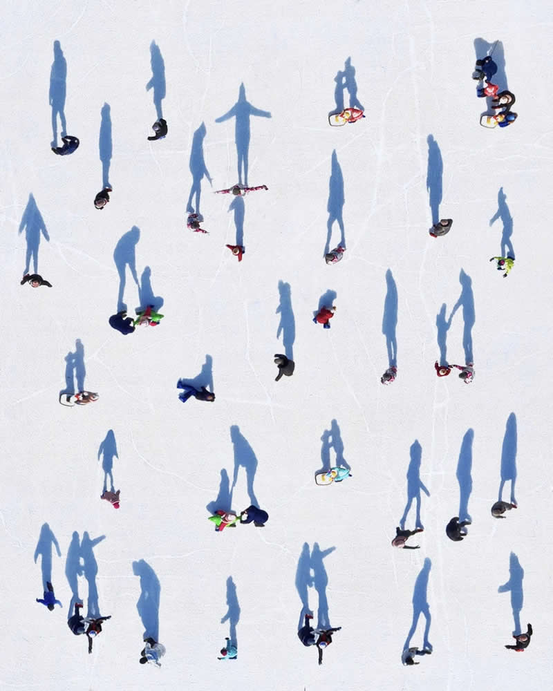 "At the rink" by Kateryna Polishchuk - SkyPixel Aerial Photography Contest Winners