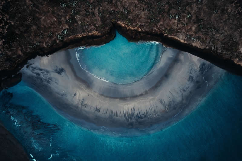 "Poseidon eye" by Monsieur Chocolatine - SkyPixel Aerial Photography Contest Winners