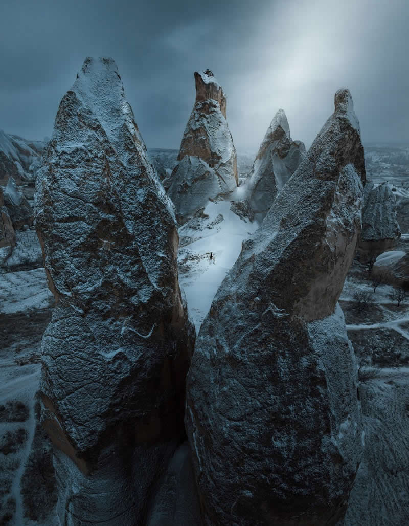 "The Lone Horseman" by Dennis Schmelz - SkyPixel Aerial Photography Contest Winners