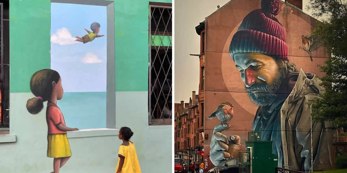 Incredible Street Murals That Turn Ordinary Walls Into Masterpieces