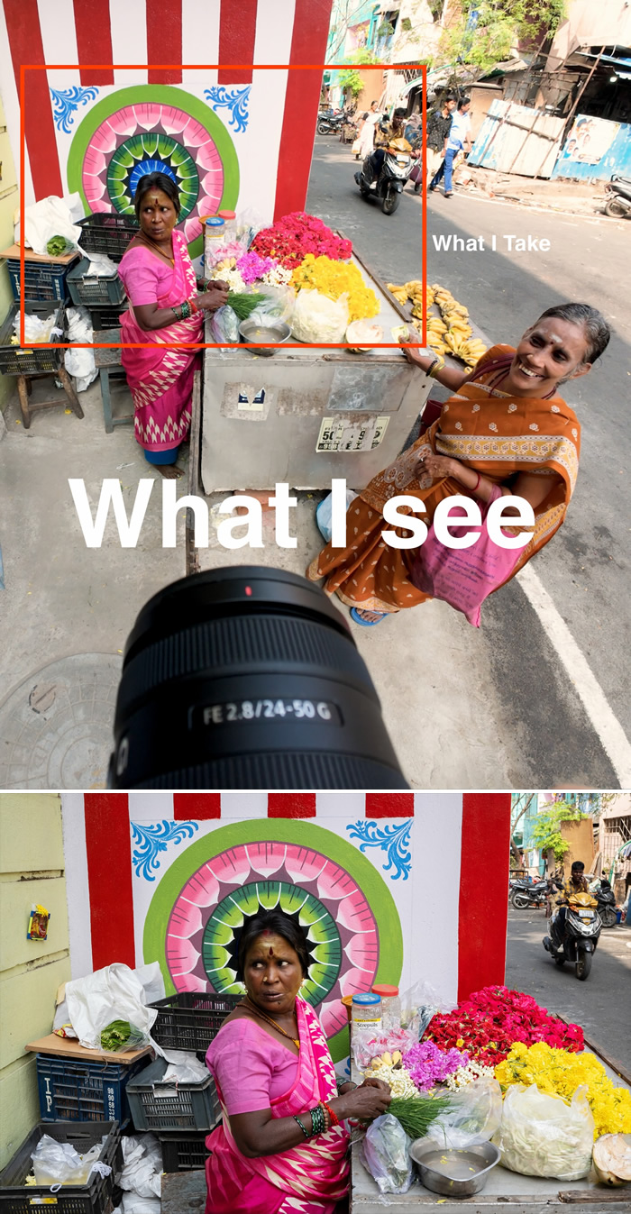 What I See vs What I Take Street Photography by Tavepong Pratoomwong