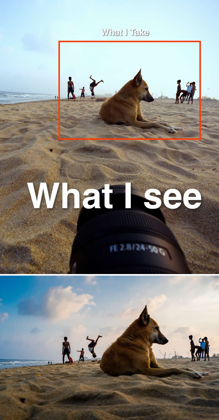 What I See vs What I Take Street Photography by Tavepong Pratoomwong