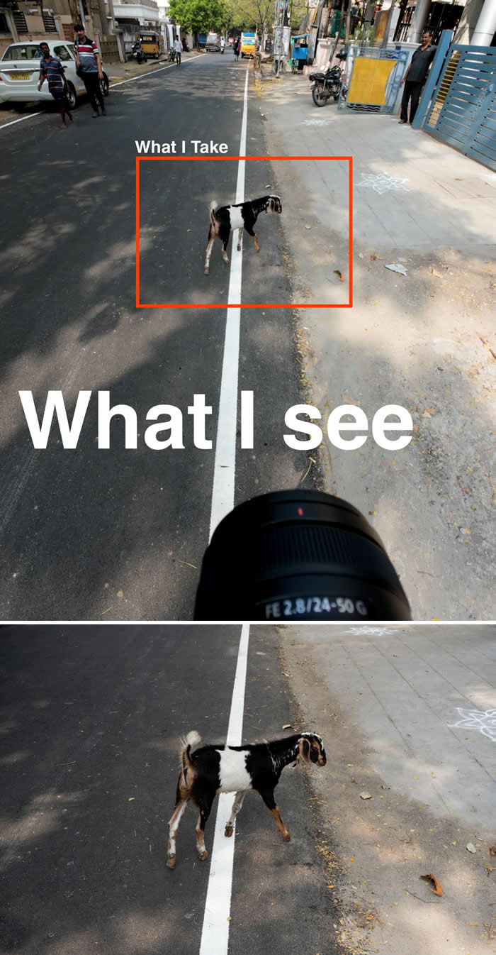 What I See vs What I Take Street Photography by Tavepong Pratoomwong