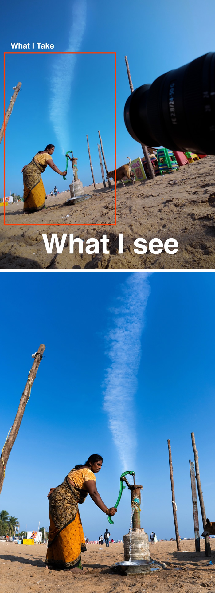 What I See vs What I Take Street Photography by Tavepong Pratoomwong