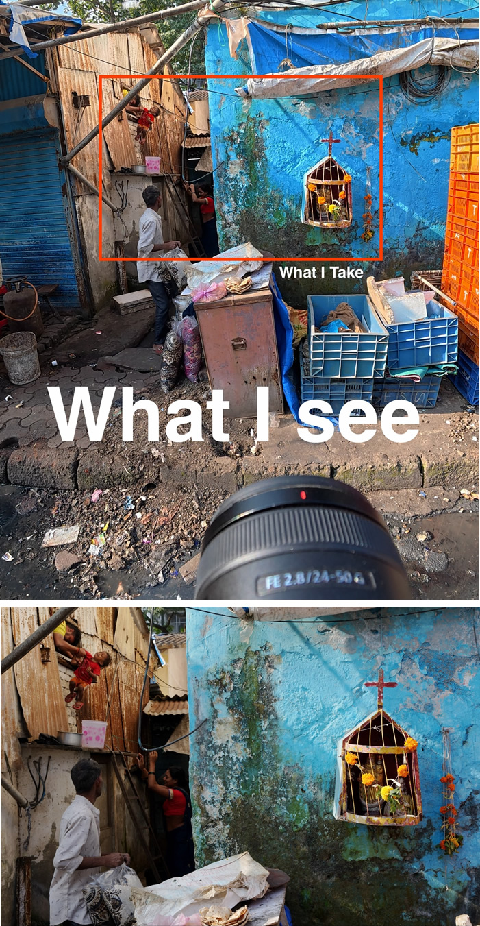 What I See vs What I Take Street Photography by Tavepong Pratoomwong