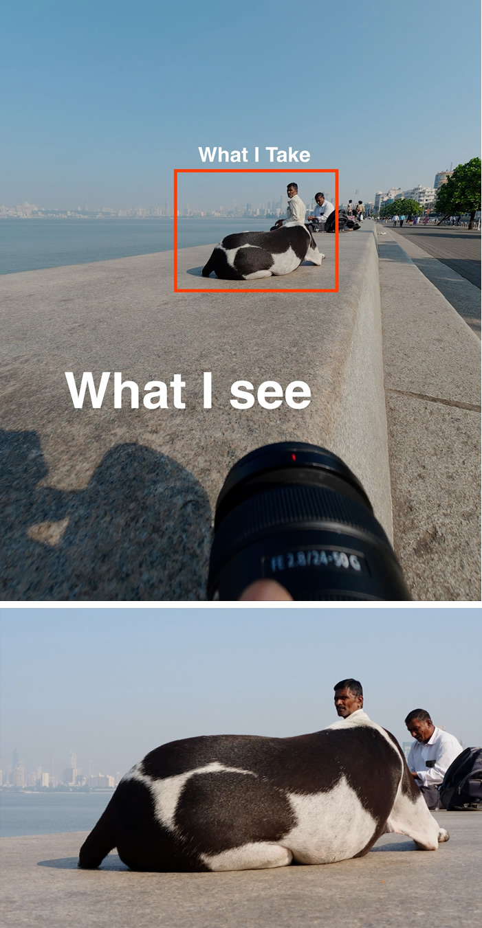 What I See vs What I Take Street Photography by Tavepong Pratoomwong