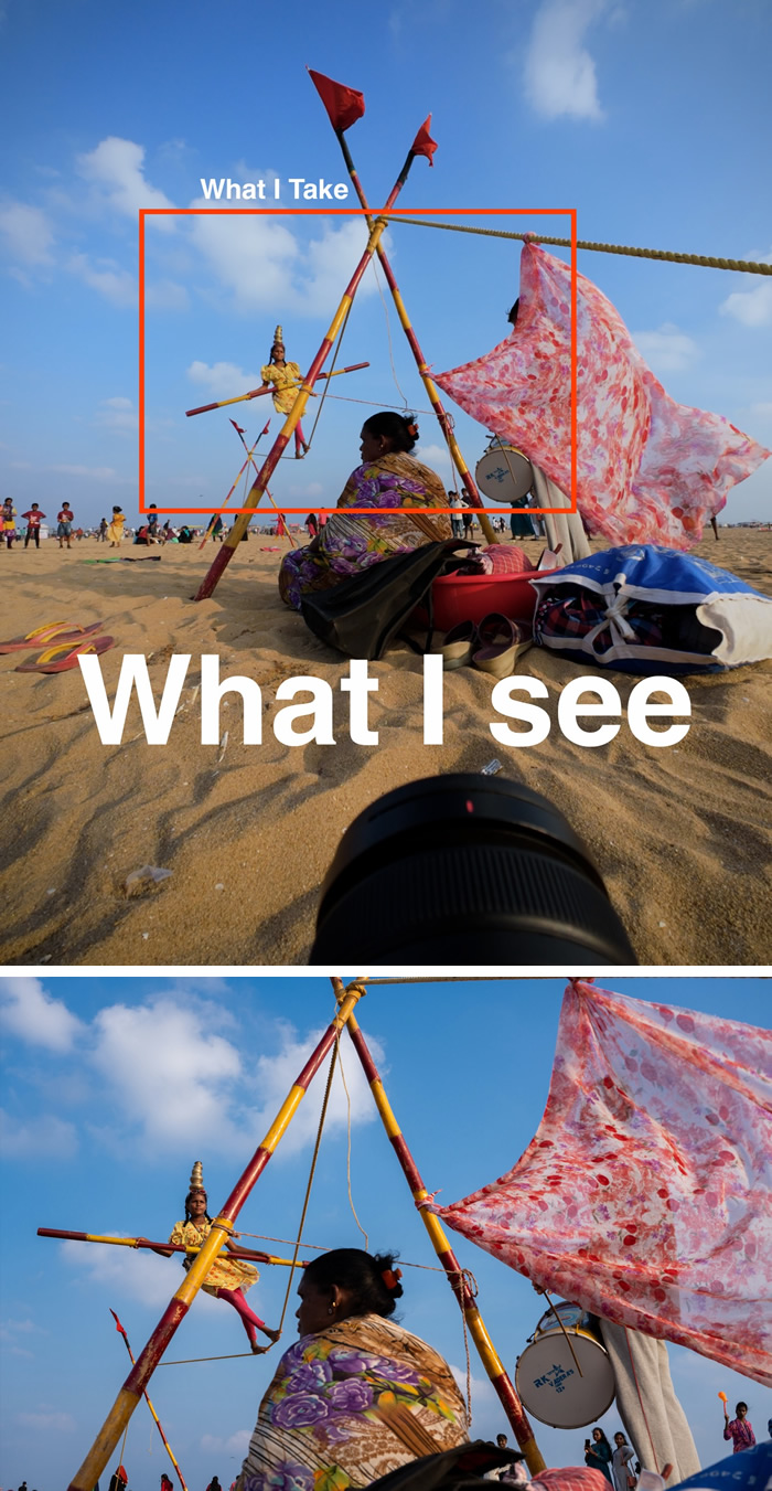 What I See vs What I Take Street Photography by Tavepong Pratoomwong