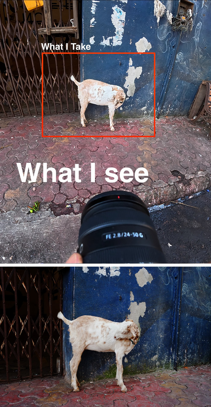What I See vs What I Take Street Photography by Tavepong Pratoomwong