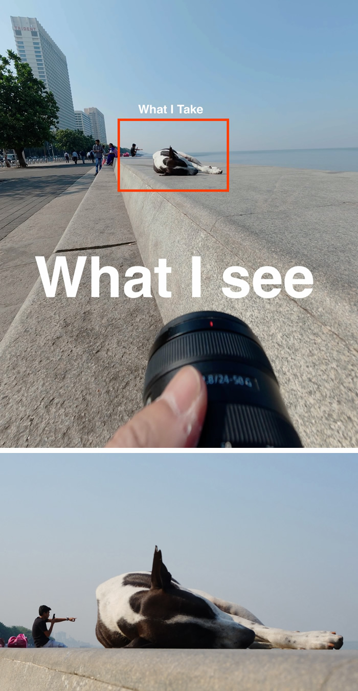 What I See vs What I Take Street Photography by Tavepong Pratoomwong
