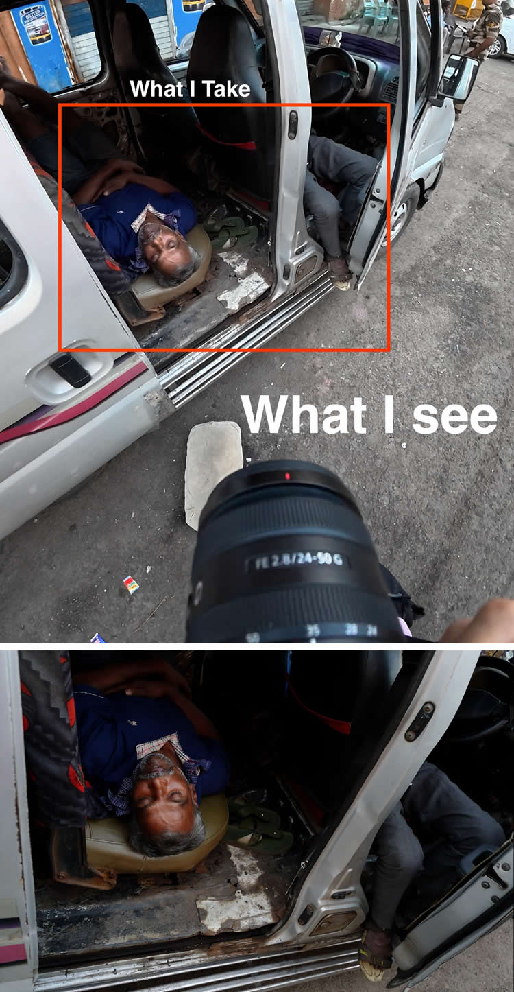 What I See vs What I Take Street Photography by Tavepong Pratoomwong
