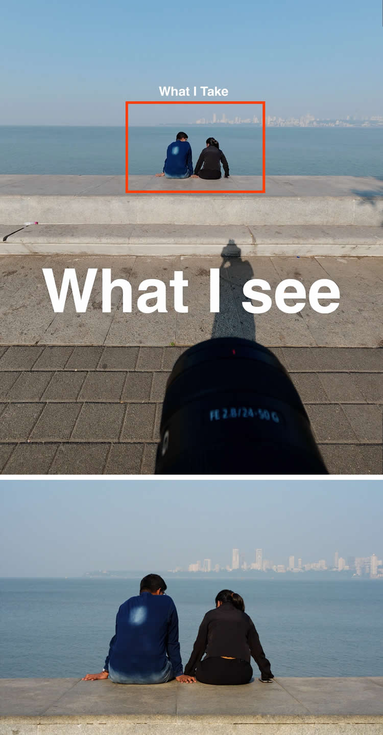 What I See vs What I Take Street Photography by Tavepong Pratoomwong