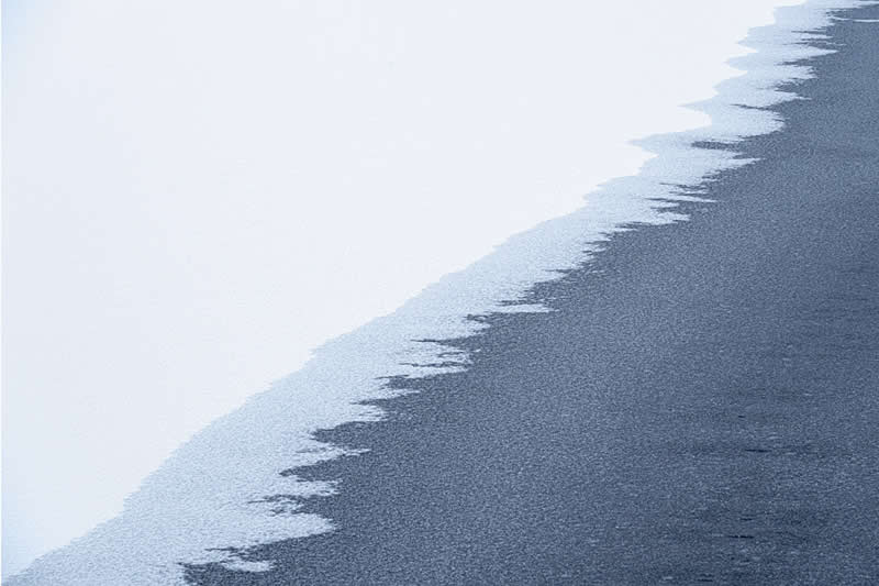 Natural Abstract - 1st Place: "The Last Day of the Ice" by Grant Bulloch - The Scottish Nature Photography Awards