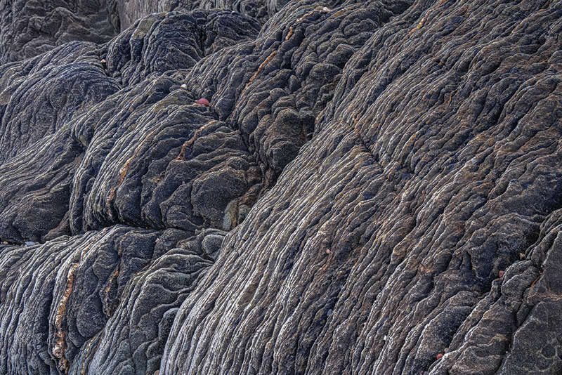 Natural Abstract - 2nd Place: "Arran Rocks" by Grant Bulloch - The Scottish Nature Photography Awards