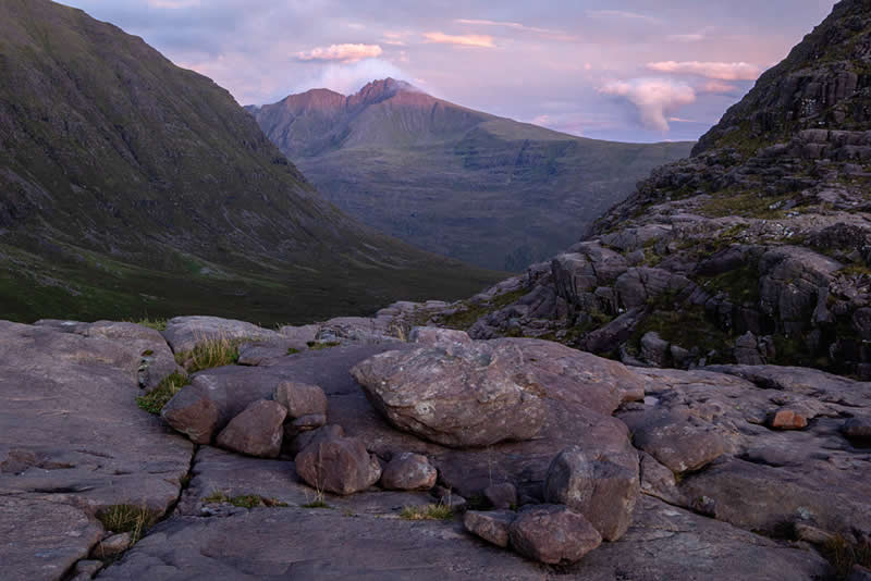 Scottish Landscape The Land - 3rd Place: "Torridon" by Last Light on Liathach - The Scottish Nature Photography Awards