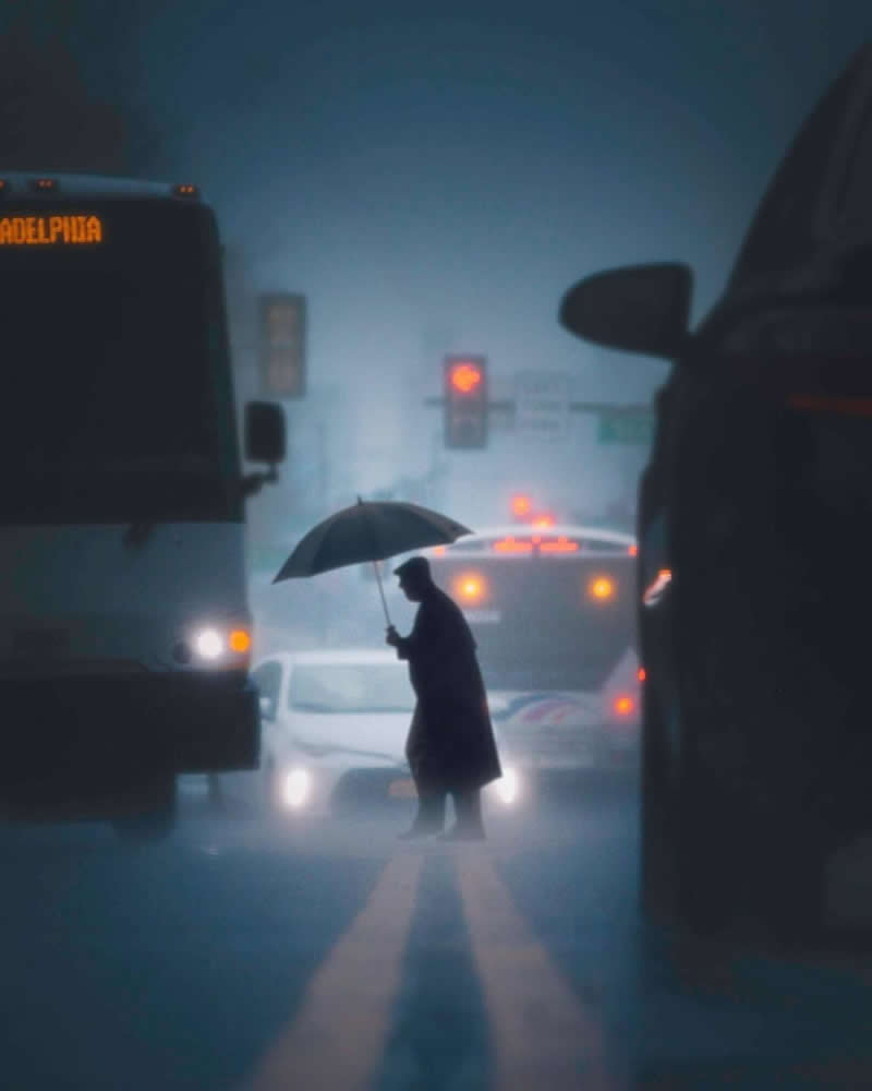 Cinematic Street Photos Filled With Drama and Mystery