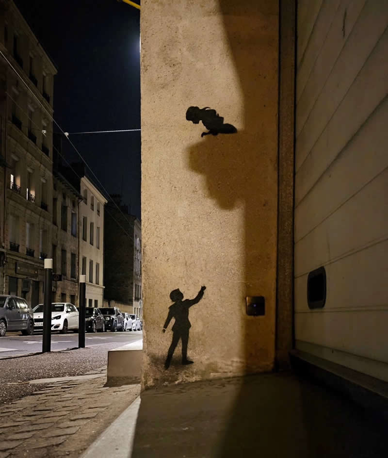 Creative Street Art Moments by OakOak