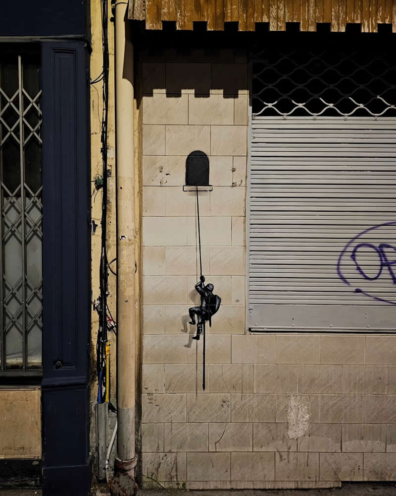 Creative Street Art Moments by OakOak