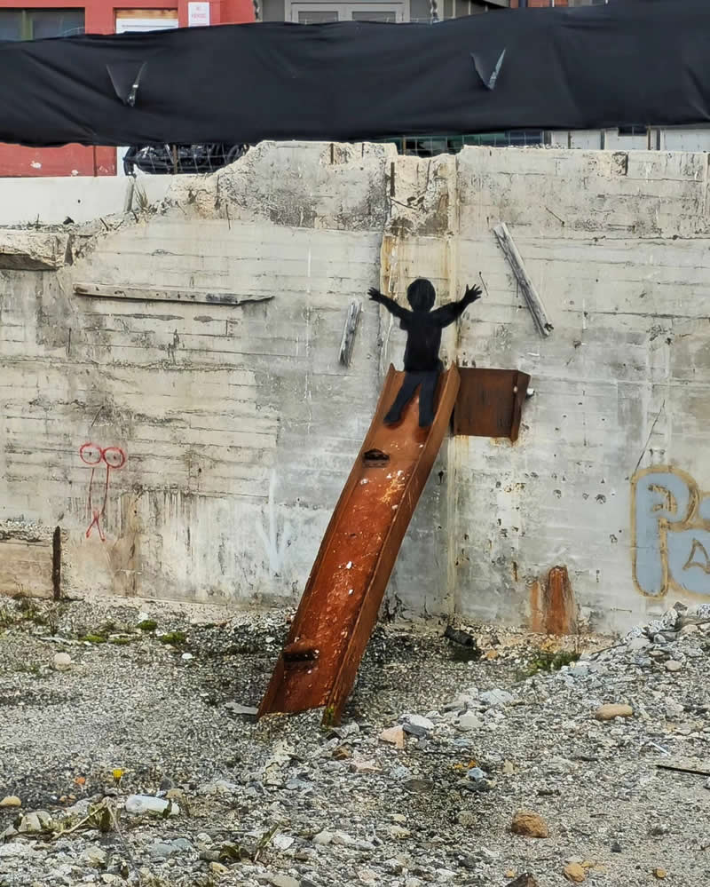 Creative Street Art Moments by OakOak