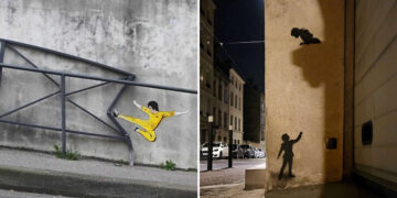Creative Street Art Moments by OakOak