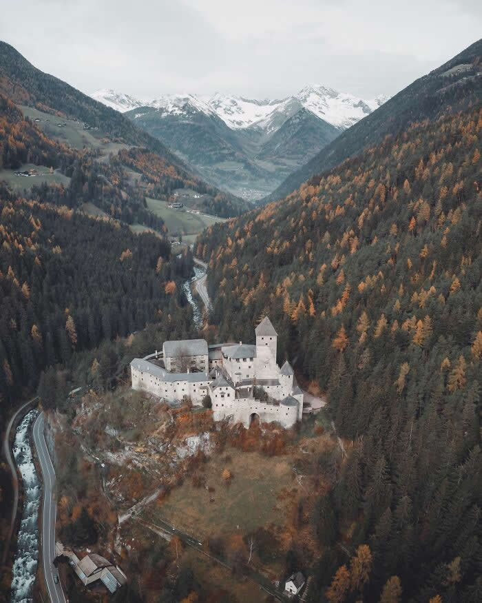 Taufers Castle, South Tyrol, Italy - Epic Mountain Landscapes by Matteo Bertaggia