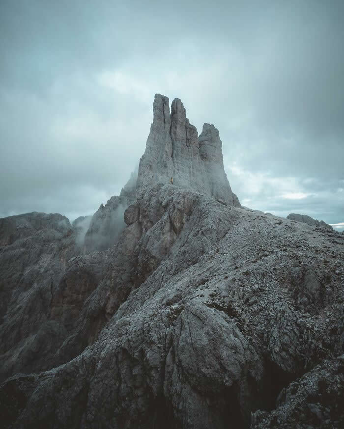 Torri del Vajolet (the Vajolet Towers), Dolomites, Italy - Epic Mountain Landscapes by Matteo Bertaggia