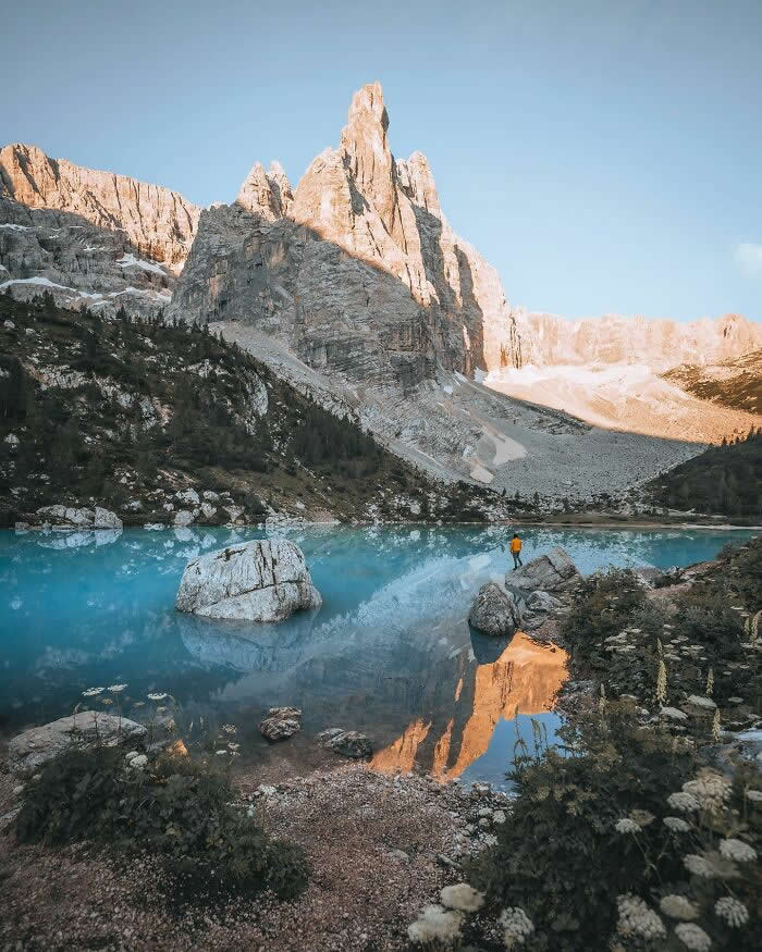 Lake Sorapiss, Belluno, Veneto, Italy - Epic Mountain Landscapes by Matteo Bertaggia