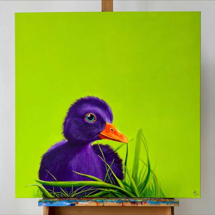 Surreal Goose Paintings by Ivanka Nechyporuk