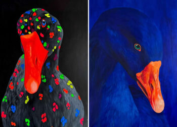 Surreal Goose Paintings by Ivanka Nechyporuk