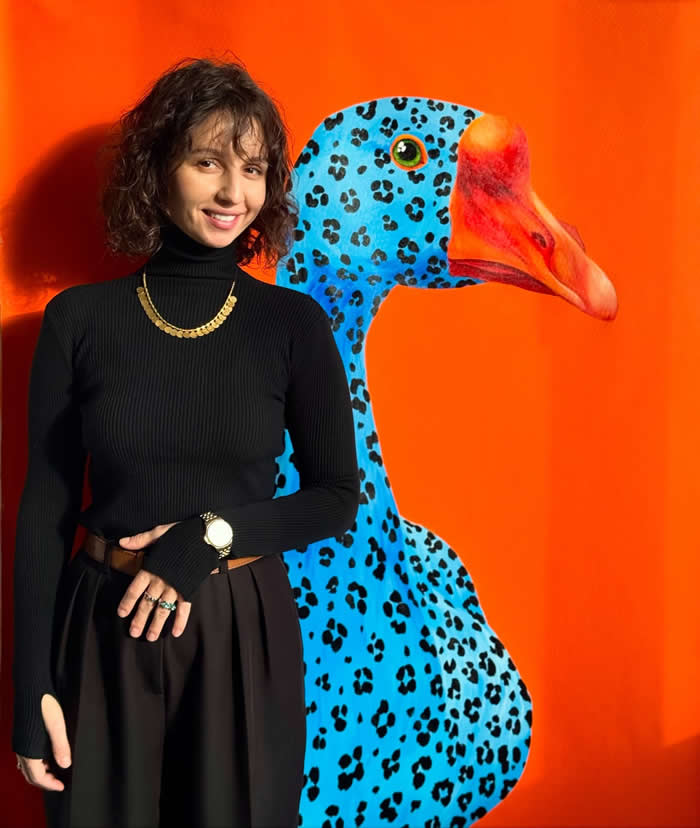 Surreal Goose Paintings by Ivanka Nechyporuk