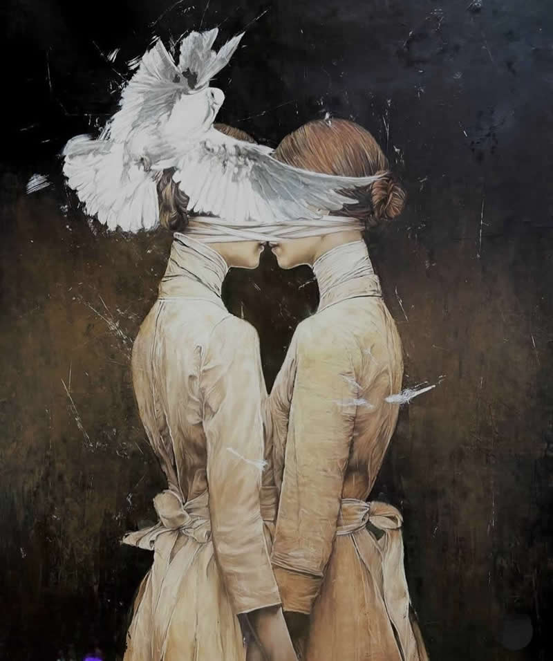 Emotionally Intense Paintings by Margit J. Fureder