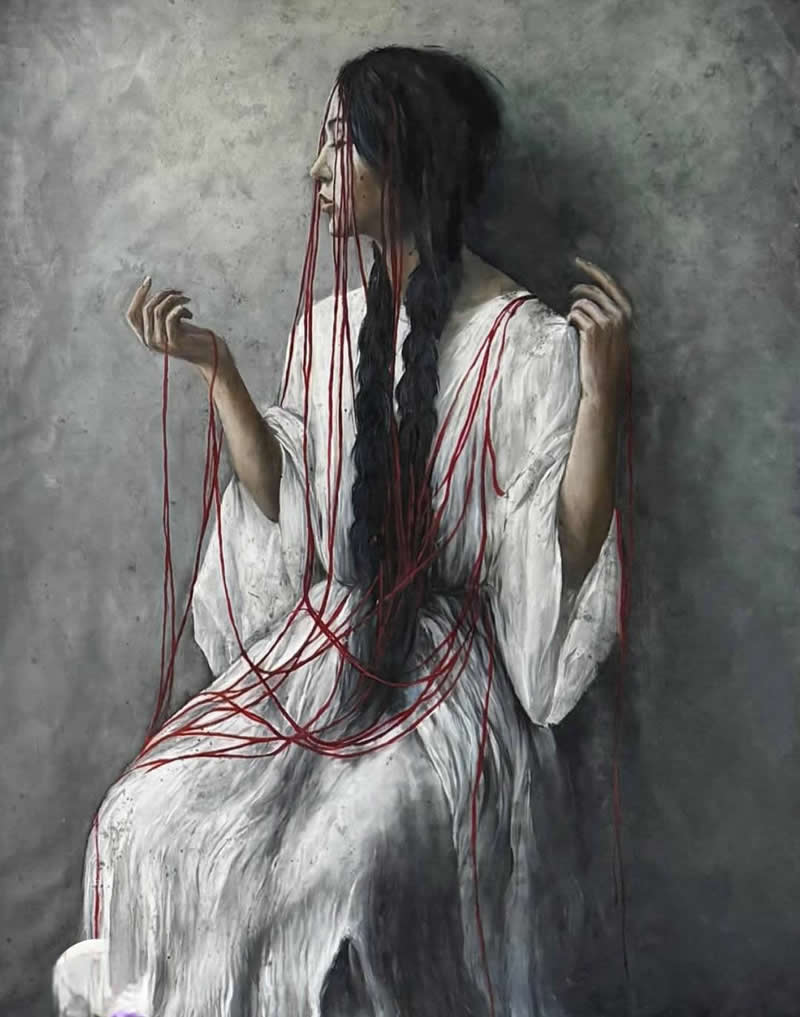 Emotionally Intense Paintings by Margit J. Fureder