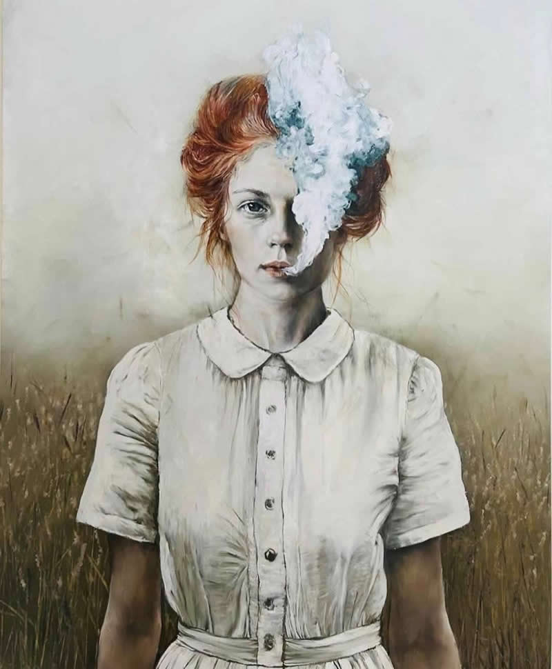 Emotionally Intense Paintings by Margit J. Fureder
