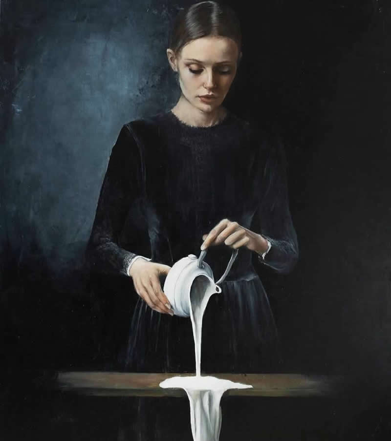 Emotionally Intense Paintings by Margit J. Fureder
