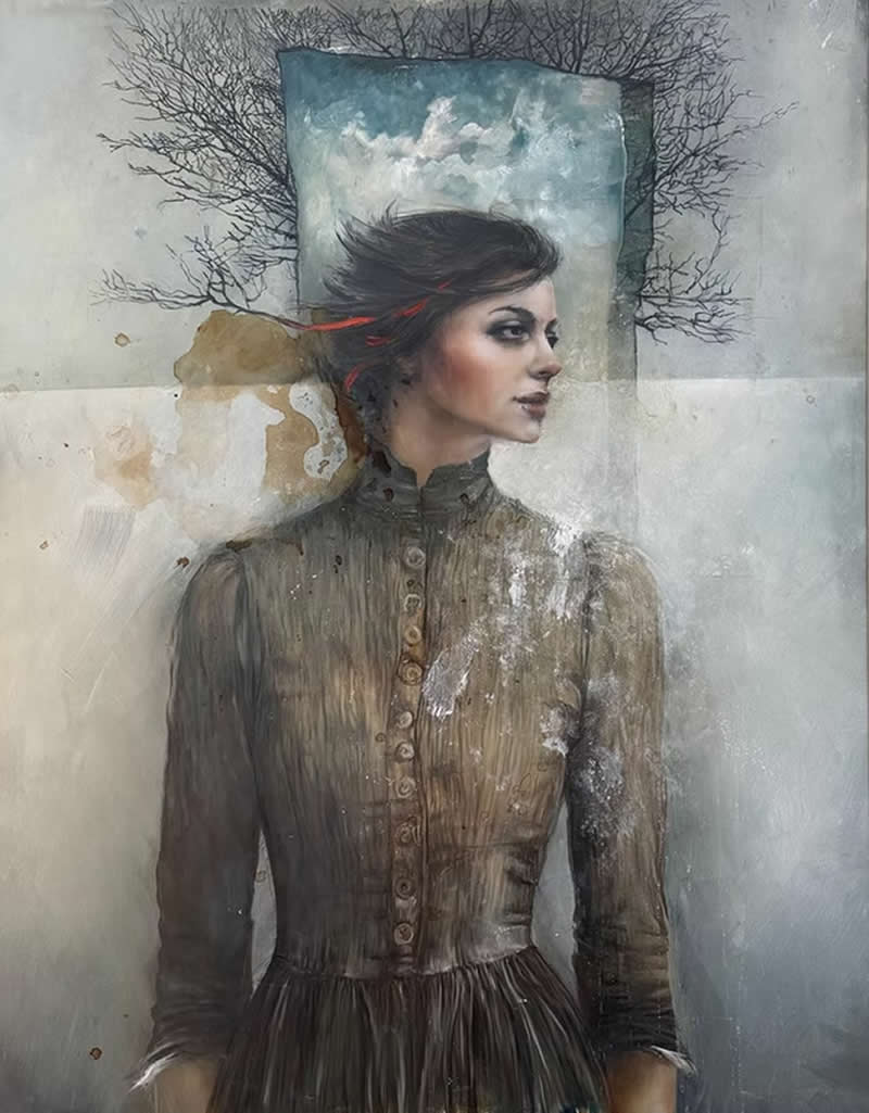 Emotionally Intense Paintings by Margit J. Fureder