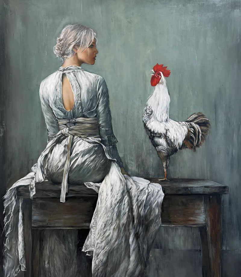 Emotionally Intense Paintings by Margit J. Fureder