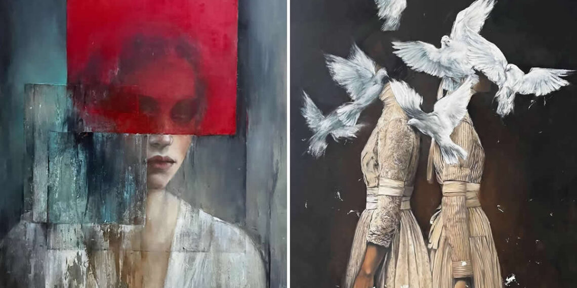 Emotionally Intense Paintings by Margit J. Fureder