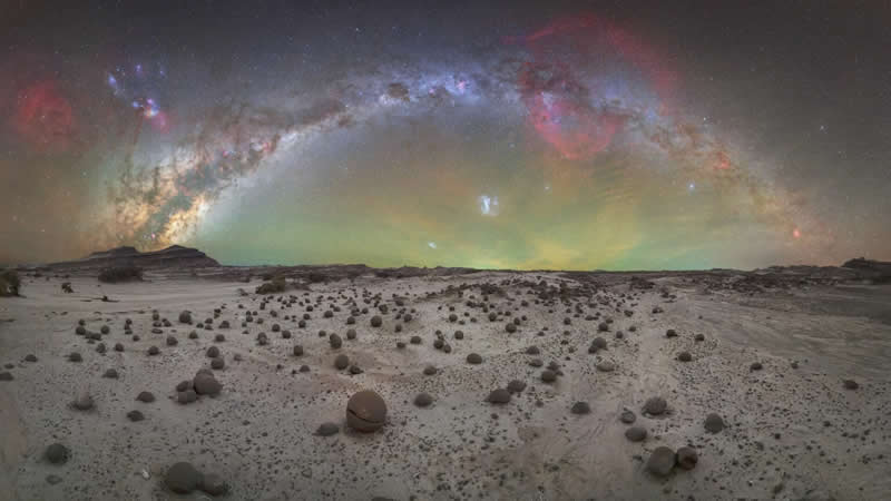 Valle de la Luna, Universo Triasico Ischigualasto by Gonzalo Javier Santile - Milky Photographer of the Year 2026 Winners