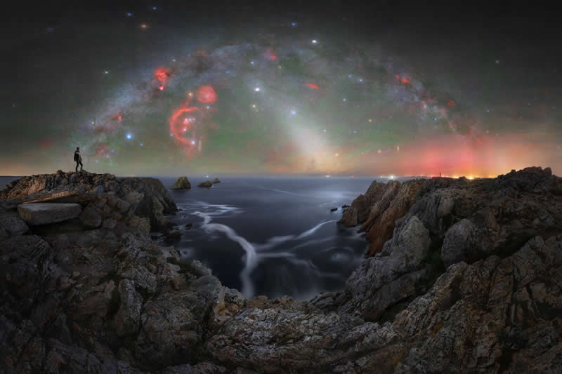 Where Earth Meets the Cosmos by Andrea Curzi - Milky Photographer of the Year 2026 Winners
